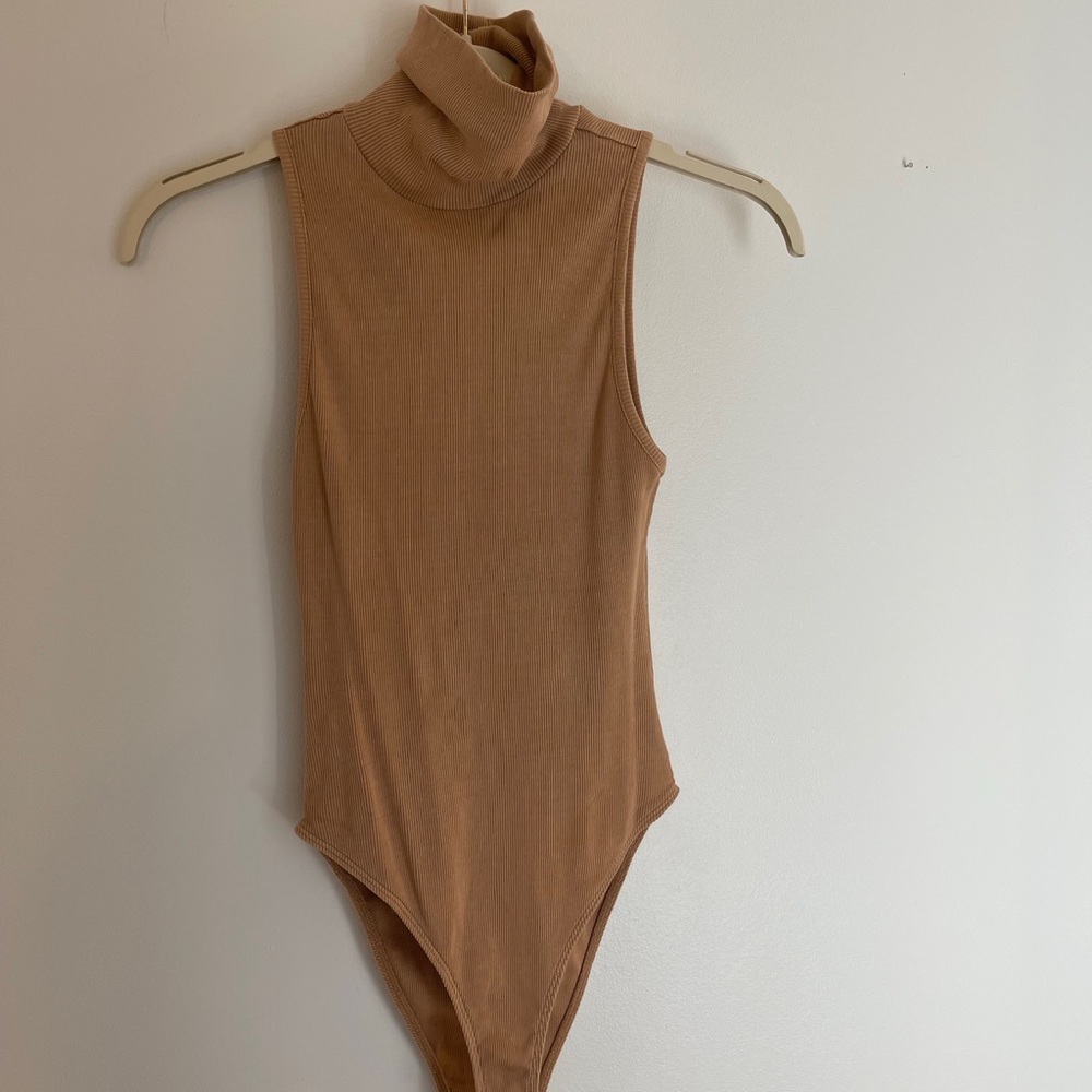 Nude ZARA bodysuit